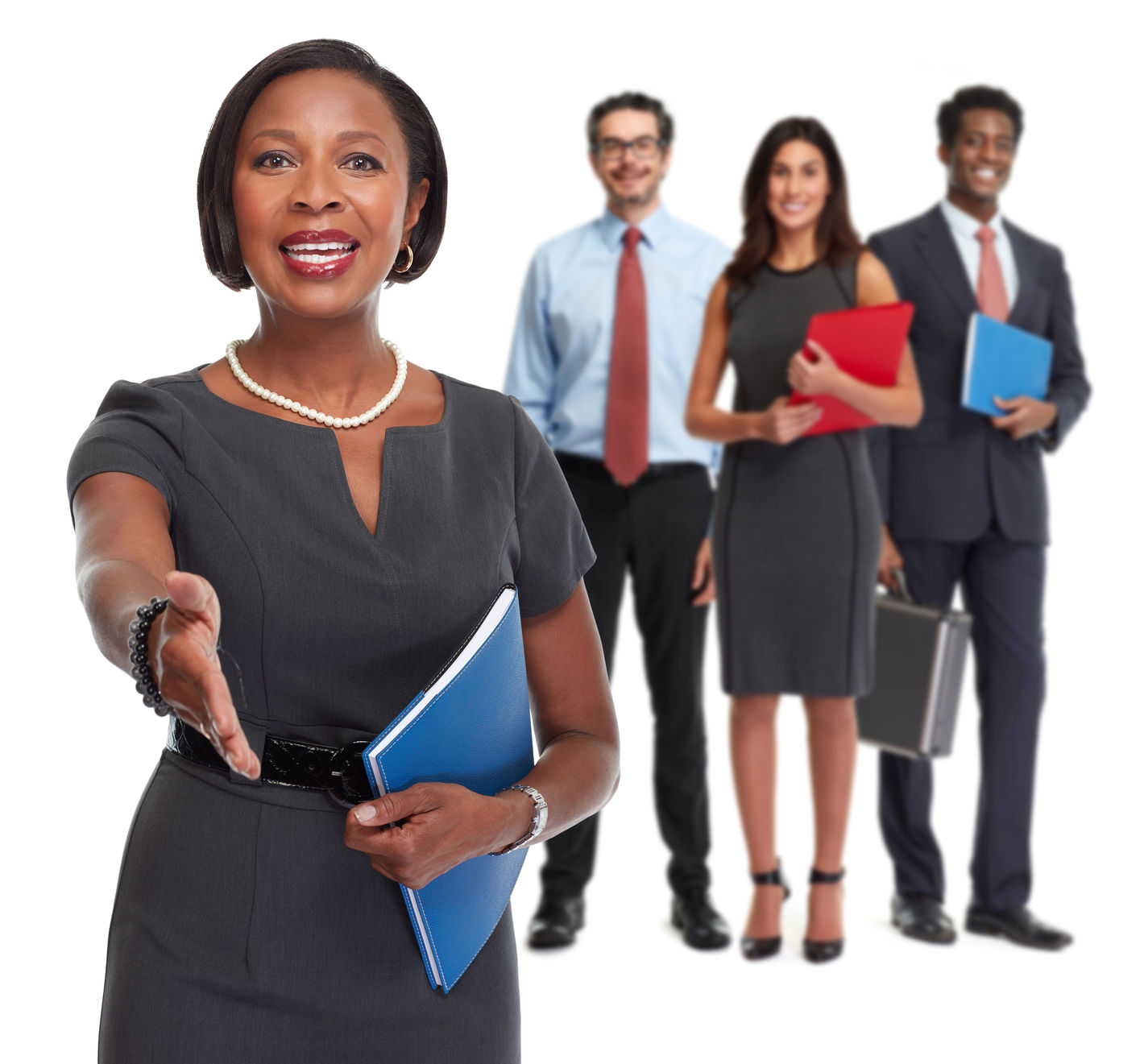 64938078 - business people group isolated over white background.